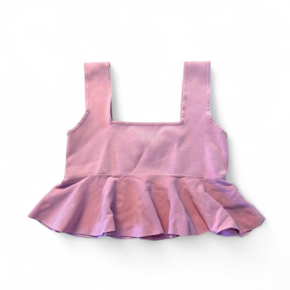 Zara Light Pink Crop Top